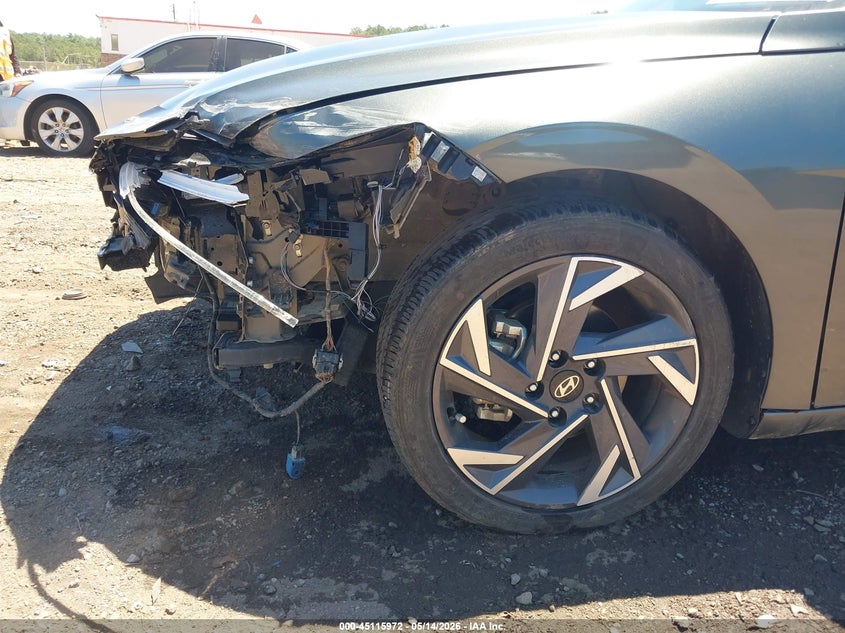2025 Hyundai Elantra VIN KMHLP4DG1SU863341 IAAI salvage auction — FRONT & REAR, Salvage (Alabama), sold $6,925 on 2026-07-08 (photo 6)
