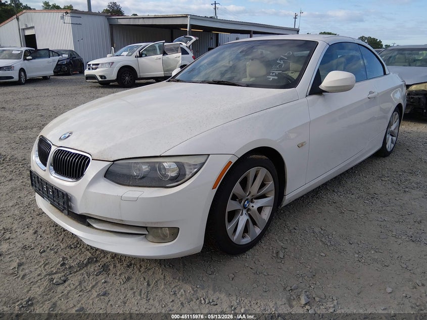 2011 BMW 3 series VIN WBADW3C59BE537669 IAAI salvage auction — NORMAL WEAR, Clear (Georgia), sold $1,300 on 2026-07-20 (photo 2)