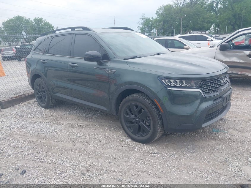 2022 Kia Sorento VIN 5XYRLDLC7NG146666 IAAI salvage auction — HAIL, Clear (Missouri), sold $11,050 on 2026-07-06 (photo 1)
