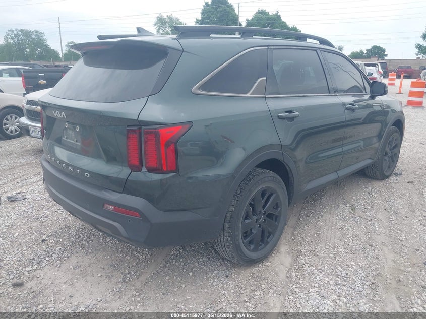 2022 Kia Sorento VIN 5XYRLDLC7NG146666 IAAI salvage auction — HAIL, Clear (Missouri), sold $11,050 on 2026-07-06 (photo 4)