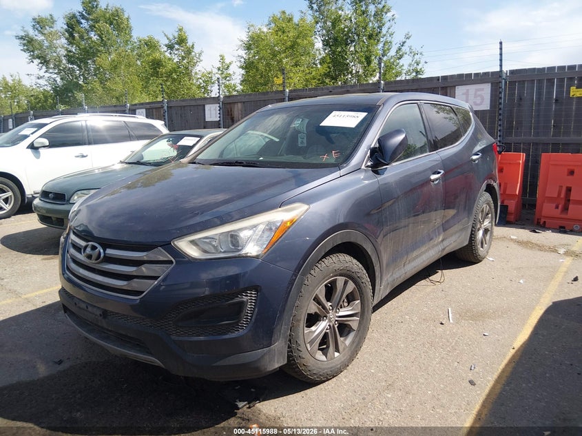 2013 Hyundai Santa fe VIN 5XYZTDLB4DG051729 IAAI salvage auction — NORMAL WEAR, Salvage (Texas), sold $1,300 on 2026-07-21 (photo 2)