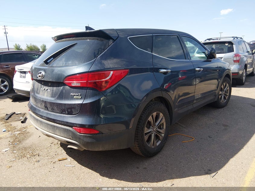 2013 Hyundai Santa fe VIN 5XYZTDLB4DG051729 IAAI salvage auction — NORMAL WEAR, Salvage (Texas), sold $1,300 on 2026-07-21 (photo 4)