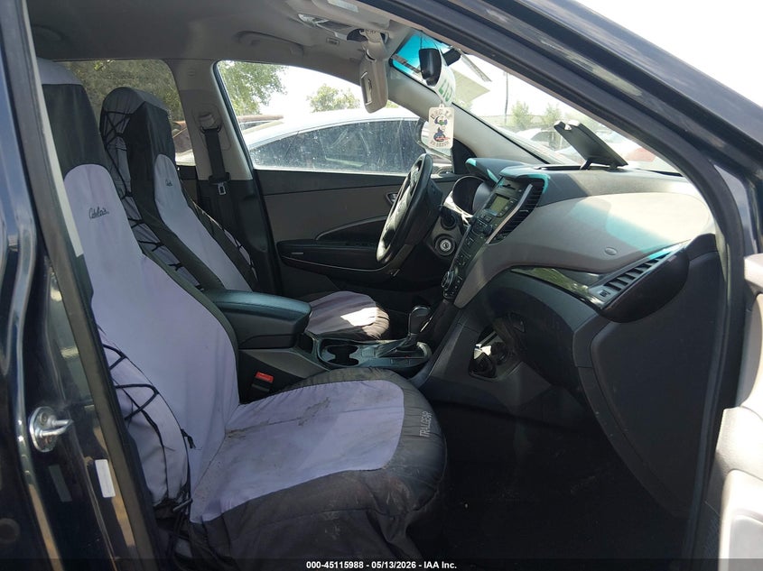 2013 Hyundai Santa fe VIN 5XYZTDLB4DG051729 IAAI salvage auction — NORMAL WEAR, Salvage (Texas), sold $1,300 on 2026-07-21 (photo 5)