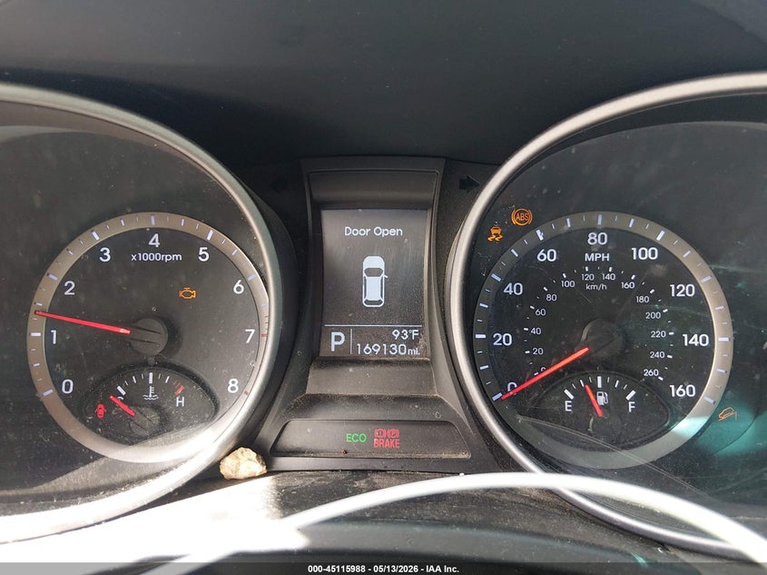 2013 Hyundai Santa fe VIN 5XYZTDLB4DG051729 IAAI salvage auction — NORMAL WEAR, Salvage (Texas), sold $1,300 on 2026-07-21 (photo 7)