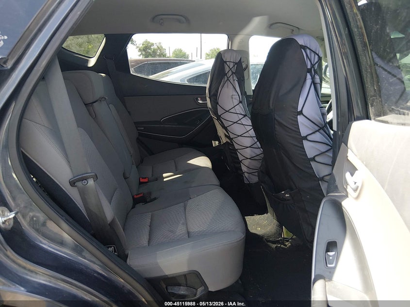 2013 Hyundai Santa fe VIN 5XYZTDLB4DG051729 IAAI salvage auction — NORMAL WEAR, Salvage (Texas), sold $1,300 on 2026-07-21 (photo 8)