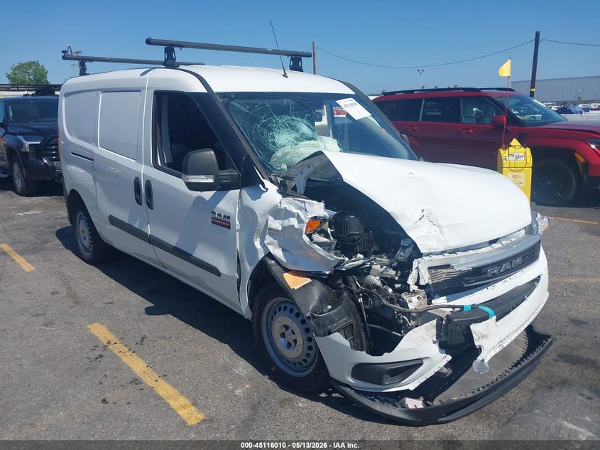 2021 Ram Promaster city VIN ZFBHRFAB6M6U25157 IAAI salvage auction — RIGHT FRONT, Salvage (California), sold $2,100 on 2026-07-06 (photo 1)