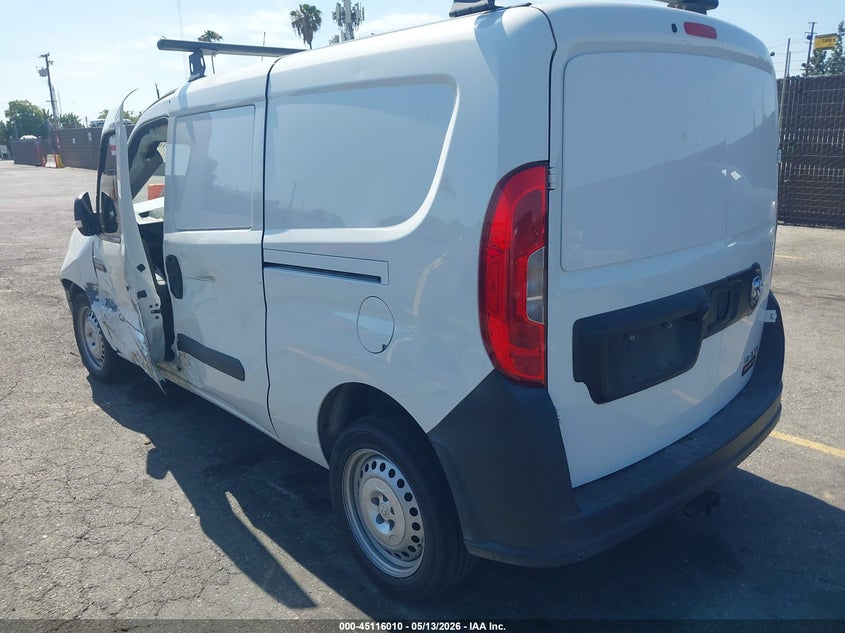 2021 Ram Promaster city VIN ZFBHRFAB6M6U25157 IAAI salvage auction — RIGHT FRONT, Salvage (California), sold $2,100 on 2026-07-06 (photo 3)