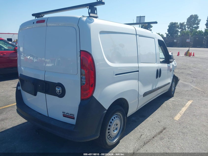 2021 Ram Promaster city VIN ZFBHRFAB6M6U25157 IAAI salvage auction — RIGHT FRONT, Salvage (California), sold $2,100 on 2026-07-06 (photo 4)