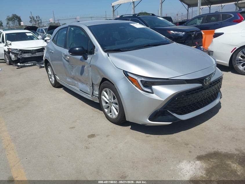 2026 Toyota Corolla VIN JTND4MBEXT3257803 IAAI salvage auction — RIGHT SIDE, Salvage (California), sold $6,600 on 2026-07-29 (photo 1)