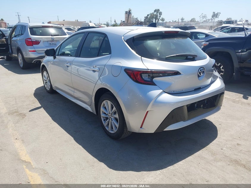 2026 Toyota Corolla VIN JTND4MBEXT3257803 IAAI salvage auction — RIGHT SIDE, Salvage (California), sold $6,600 on 2026-07-29 (photo 3)