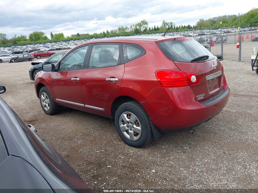 2014 Nissan Rogue VIN JN8AS5MV5EW700588 IAAI salvage auction — RIGHT SIDE, Salvage (Illinois), sold $375 on 2026-07-22 (photo 3)
