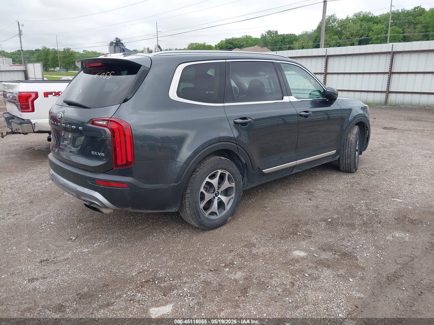 2020 Kia Telluride VIN 5XYP3DHCXLG027698 IAAI salvage auction — LEFT FRONT, Salvage (Iowa), sold $1,650 on 2026-07-27 (photo 4)