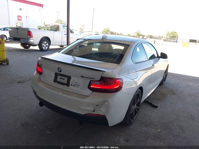 2016 BMW M2 VIN WBA1J9C5XGV696258 IAAI salvage auction — LEFT FRONT, Salvage (California), sold $7,500 on 2026-07-09 (photo 4)