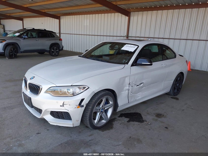 2016 BMW M2 VIN WBA1J9C5XGV696258 IAAI salvage auction — LEFT FRONT, Salvage (California), sold $7,500 on 2026-07-09 (photo 6)