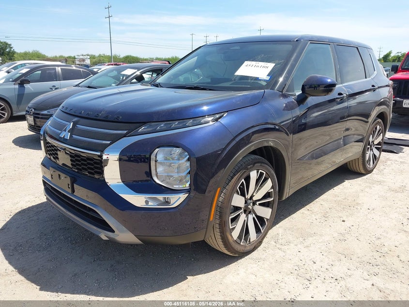 2025 Mitsubishi Outlander VIN JA4J3VA83SZ050087 IAAI salvage auction — FRONT END, Salvage (Texas), sold $12,500 on 2026-07-13 (photo 2)