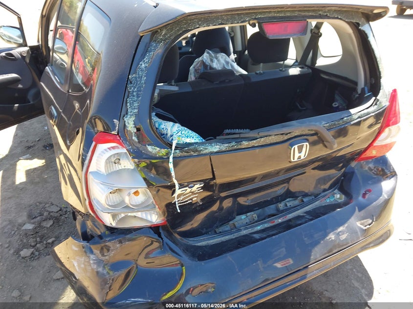 2008 Honda Fit VIN JHMGD386X8S063182 IAAI salvage auction — FRONT END, Clear (Indiana), sold $225 on 2026-07-28 (photo 6)