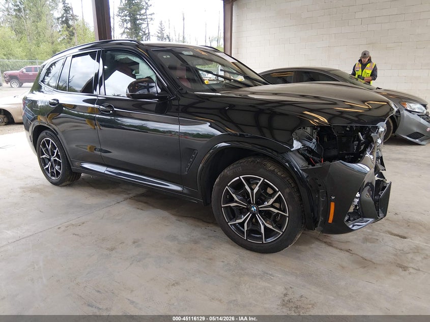 2023 BMW X3 VIN WBX57DP09PN239965 IAAI salvage auction — FRONT END, Bill Of Sale (Washington), sold $11,300 on 2026-07-29 (photo 1)