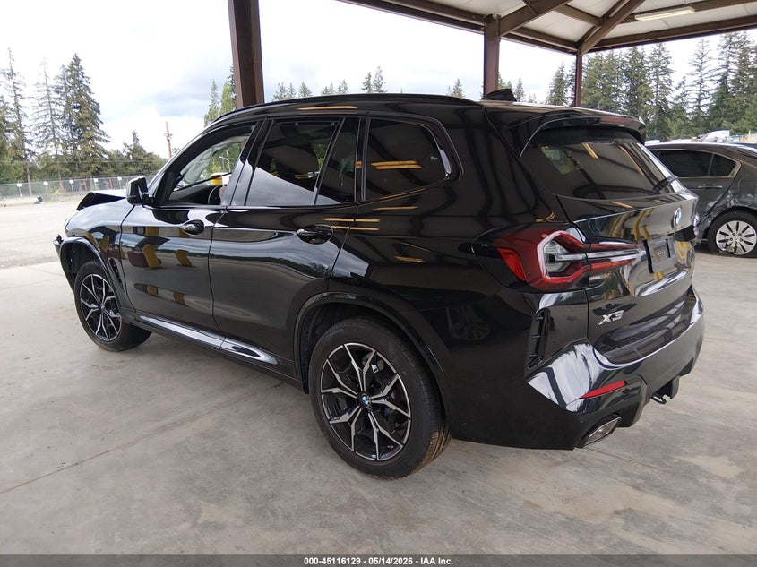 2023 BMW X3 VIN WBX57DP09PN239965 IAAI salvage auction — FRONT END, Bill Of Sale (Washington), sold $11,300 on 2026-07-29 (photo 3)