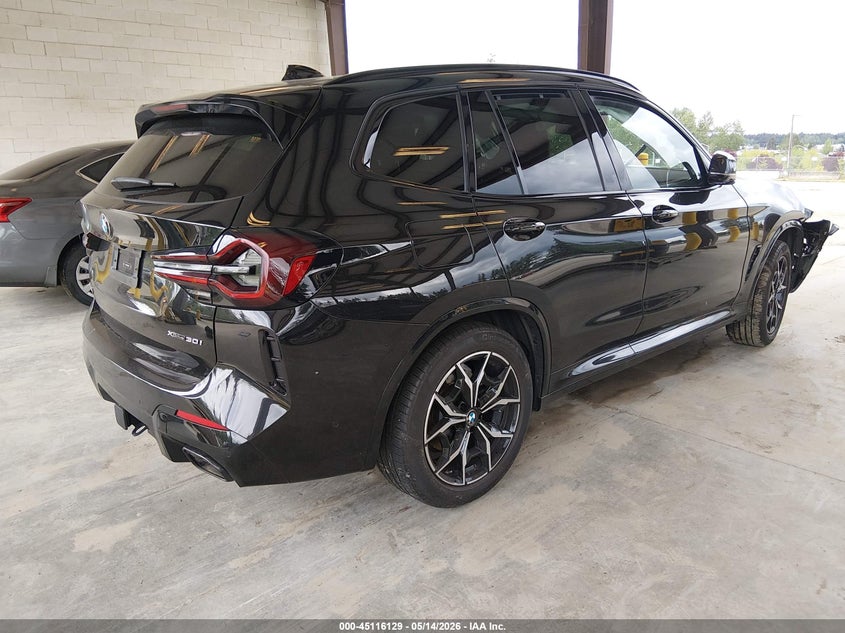 2023 BMW X3 VIN WBX57DP09PN239965 IAAI salvage auction — FRONT END, Bill Of Sale (Washington), sold $11,300 on 2026-07-29 (photo 4)