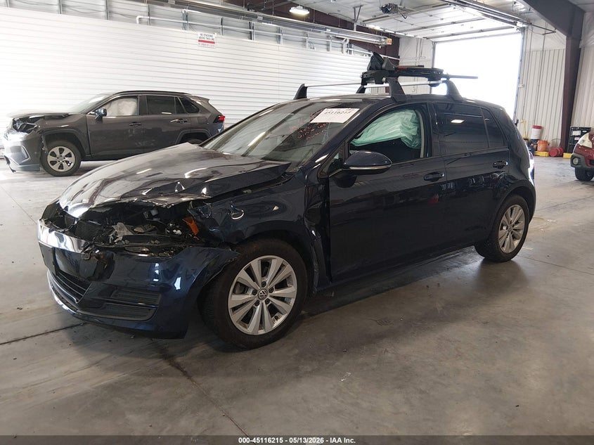 2015 Volkswagen Golf VIN 3VW2A7AU7FM046847 IAAI salvage auction — FRONT END, Salvage (Colorado), sold $900 on 2026-07-22 (photo 2)