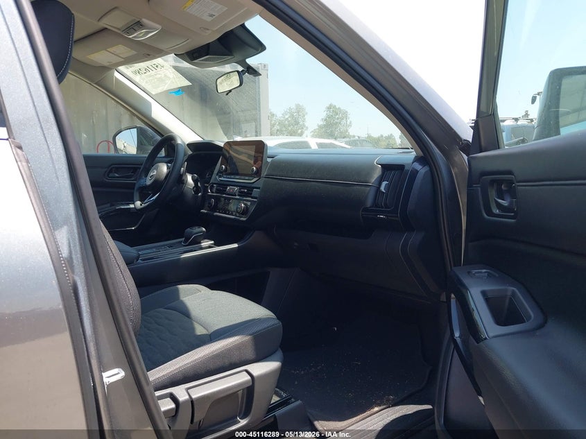 2025 Nissan Pathfinder VIN 5N1DR3AA7SC255628 IAAI salvage auction — SIDE, Salvage (California), sold $9,700 on 2026-07-22 (photo 5)