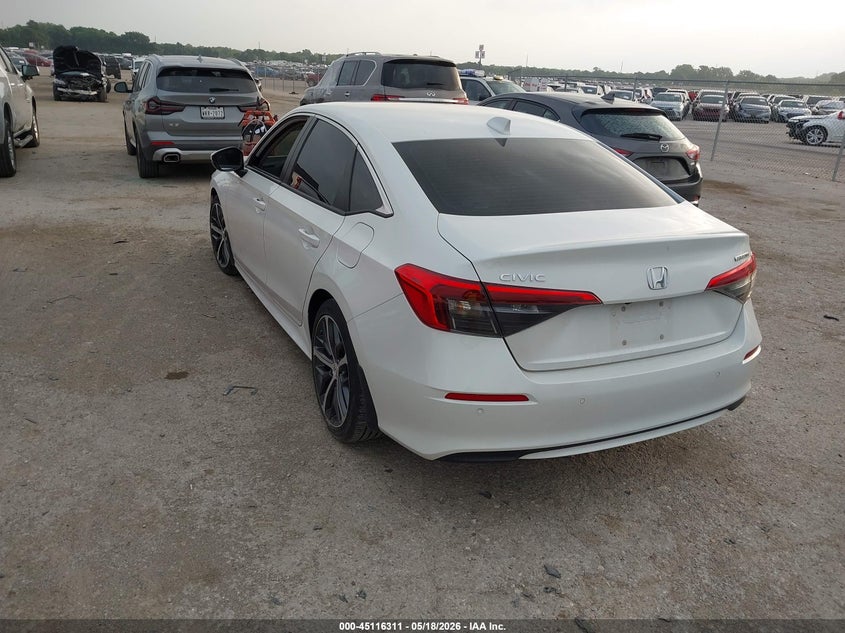 2024 Honda Civic VIN 2HGFE1F97RH335936 IAAI salvage auction — HAIL, Original (Texas), sold $10,600 on 2026-07-28 (photo 3)