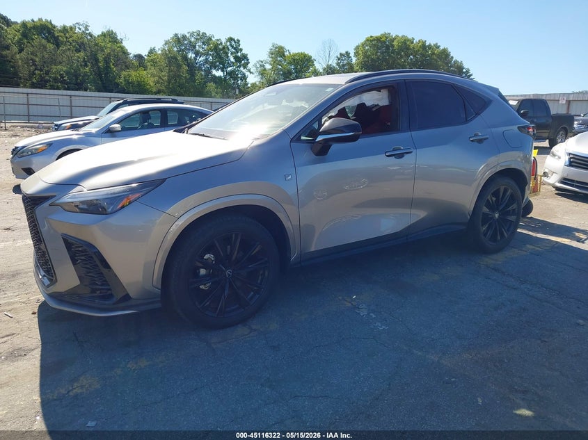 2024 Lexus Nx VIN 2T2KGCEZ0RC040610 IAAI salvage auction — RIGHT SIDE, Salvage (Georgia), sold $19,300 on 2026-07-29 (photo 2)