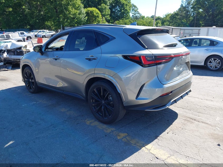 2024 Lexus Nx VIN 2T2KGCEZ0RC040610 IAAI salvage auction — RIGHT SIDE, Salvage (Georgia), sold $19,300 on 2026-07-29 (photo 3)