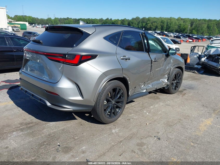 2024 Lexus Nx VIN 2T2KGCEZ0RC040610 IAAI salvage auction — RIGHT SIDE, Salvage (Georgia), sold $19,300 on 2026-07-29 (photo 4)