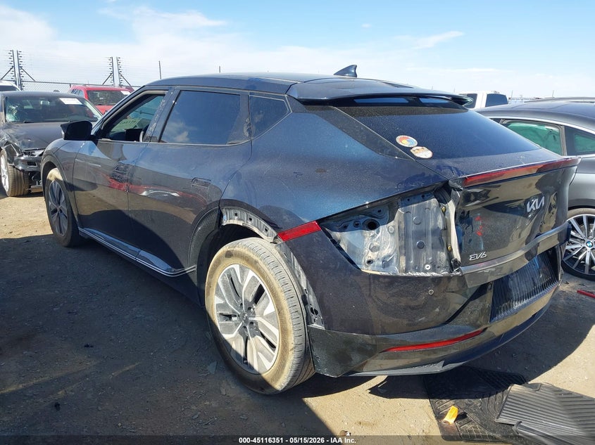 2024 Kia Ev6 VIN KNDC34LA6R5217004 IAAI salvage auction — REAR END, Original (Texas), sold $13,000 on 2026-07-30 (photo 3)