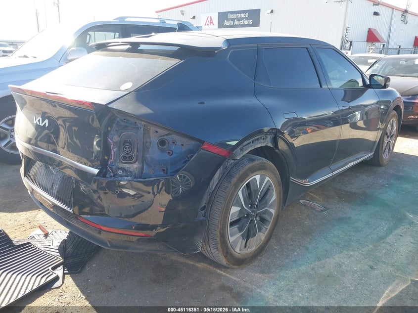 2024 Kia Ev6 VIN KNDC34LA6R5217004 IAAI salvage auction — REAR END, Original (Texas), sold $13,000 on 2026-07-30 (photo 4)