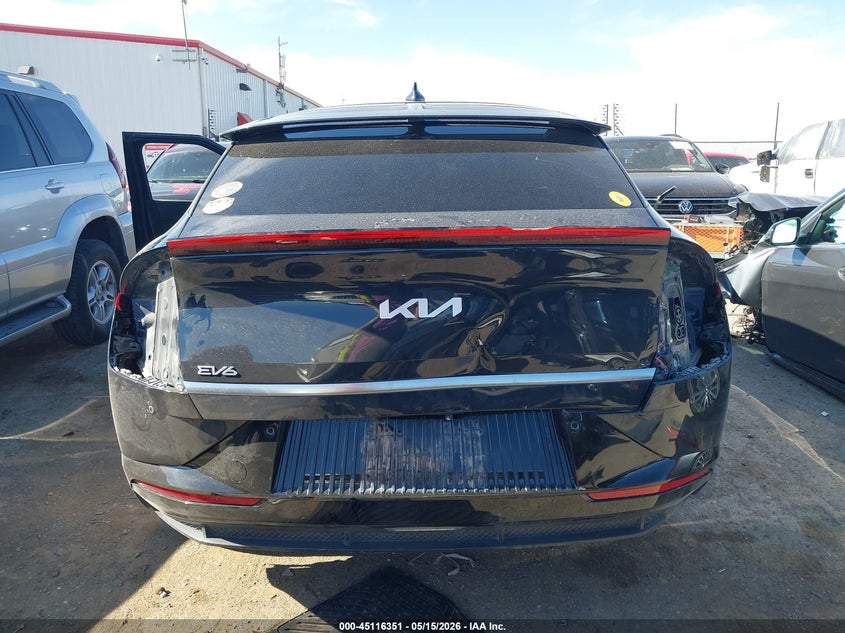 2024 Kia Ev6 VIN KNDC34LA6R5217004 IAAI salvage auction — REAR END, Original (Texas), sold $13,000 on 2026-07-30 (photo 6)