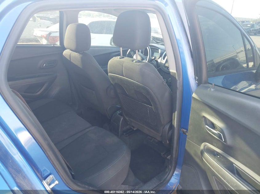 2016 Chevrolet Trax VIN KL7CJKSB8GB762198 IAAI salvage auction — LEFT SIDE, Original (Texas), sold $500 on 2026-07-28 (photo 8)