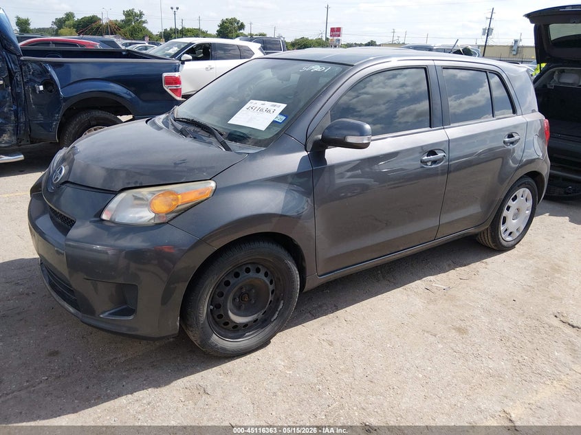 2008 Scion Xd VIN JTKKU10458J003741 IAAI salvage auction — RIGHT FRONT, Original (Texas), sold $1,200 on 2026-07-08 (photo 2)