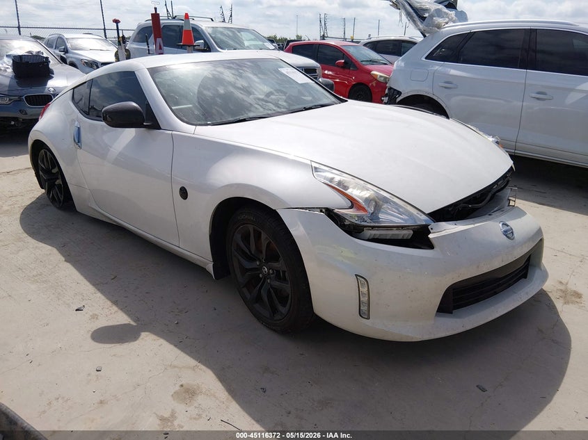 2017 Nissan 370z VIN JN1AZ4EH9HM955032 IAAI salvage auction — LEFT SIDE, Salvage (Texas), sold $1,625 on 2026-07-14 (photo 1)