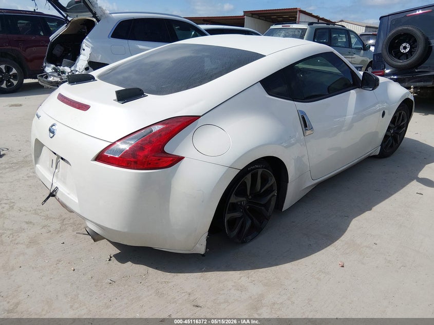 2017 Nissan 370z VIN JN1AZ4EH9HM955032 IAAI salvage auction — LEFT SIDE, Salvage (Texas), sold $1,625 on 2026-07-14 (photo 4)