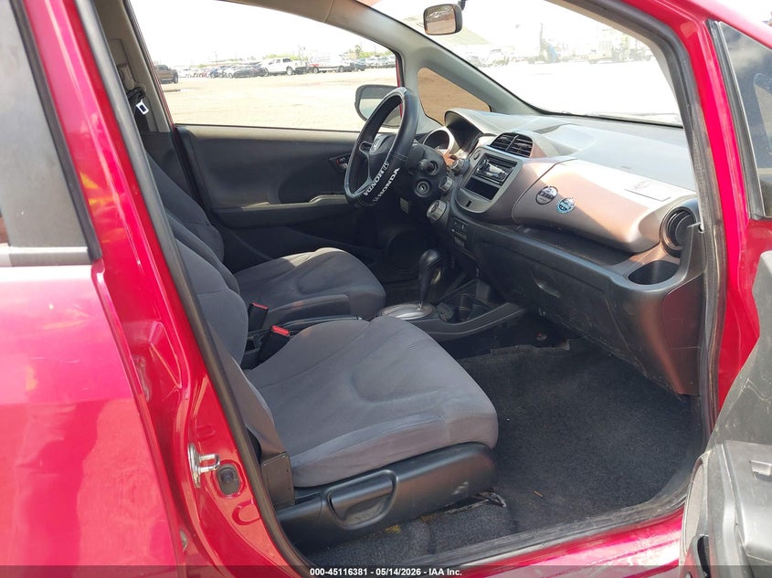 2010 Honda Fit VIN JHMGE8H27AC010754 IAAI salvage auction — REAR END, Original (Texas), sold $825 on 2026-07-15 (photo 5)