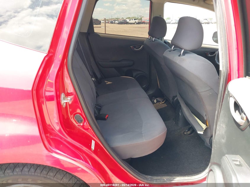 2010 Honda Fit VIN JHMGE8H27AC010754 IAAI salvage auction — REAR END, Original (Texas), sold $825 on 2026-07-15 (photo 8)