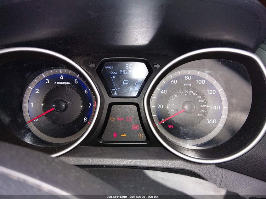 2013 Hyundai Elantra VIN KMHDH4AE2DU748075 IAAI salvage auction — FRONT END, Salvage (Idaho), sold $725 on 2026-07-17 (photo 7)