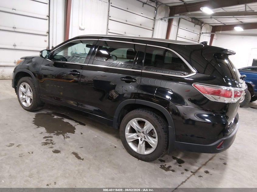 2014 Toyota Highlander VIN 5TDDKRFH0ES029404 IAAI salvage auction — FRONT END, Regular Certificate (Iowa), sold $7,300 on 2026-07-30 (photo 3)