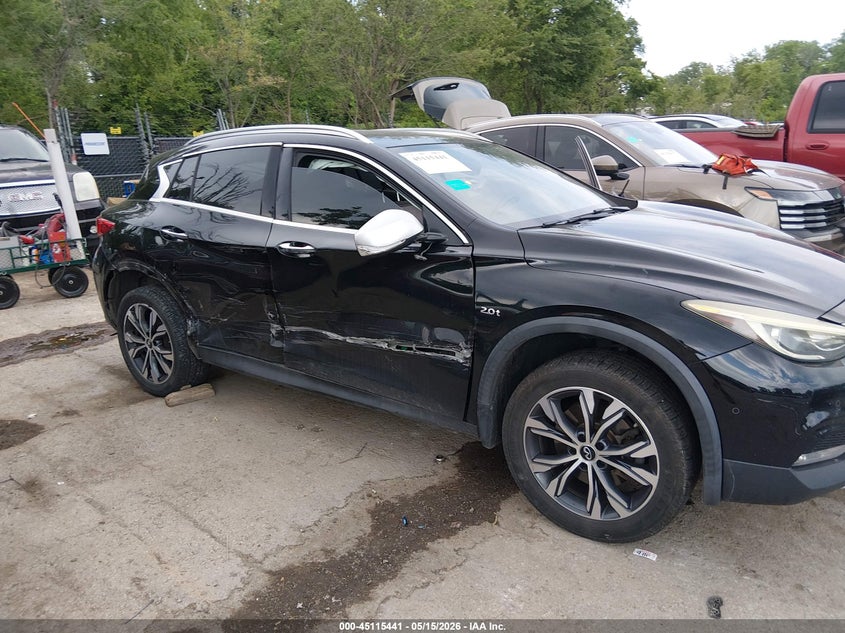 2017 Infiniti Qx30 VIN SJKCH5CR1HA024081 IAAI salvage auction — LEFT & RIGHT, Salvage (Missouri), sold $1,250 on 2026-07-15 (photo 6)
