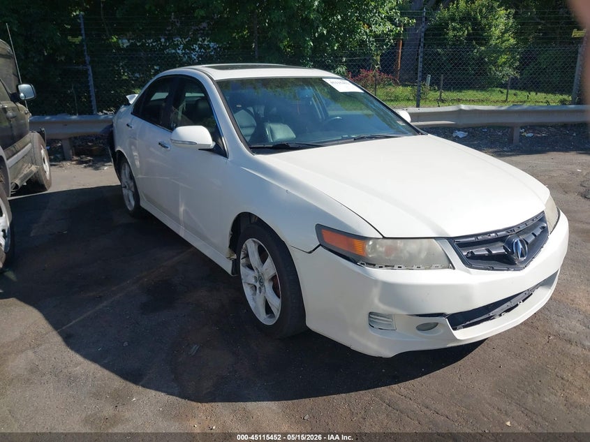 2008 Acura Tsx VIN JH4CL96838C001576 IAAI salvage auction — REAR END, Salvage (North Carolina), sold $400 on 2026-07-09 (photo 1)