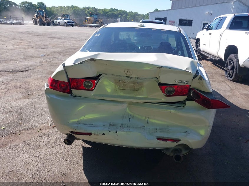 2008 Acura Tsx VIN JH4CL96838C001576 IAAI salvage auction — REAR END, Salvage (North Carolina), sold $400 on 2026-07-09 (photo 6)