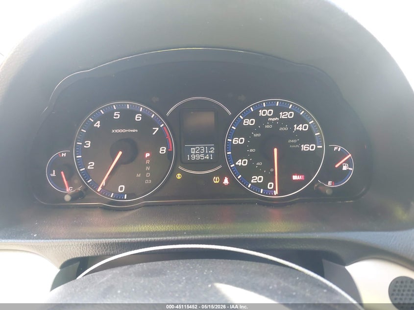 2008 Acura Tsx VIN JH4CL96838C001576 IAAI salvage auction — REAR END, Salvage (North Carolina), sold $400 on 2026-07-09 (photo 7)