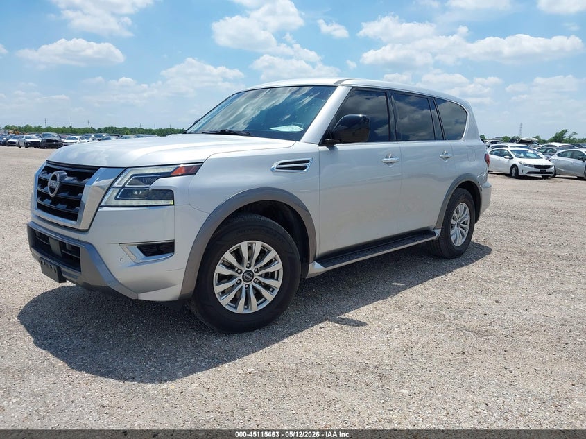 2022 Nissan Armada VIN JN8AY2AD0N9677339 IAAI salvage auction — NORMAL WEAR, Sf97 (Texas), sold $23,850 on 2026-07-07 (photo 2)