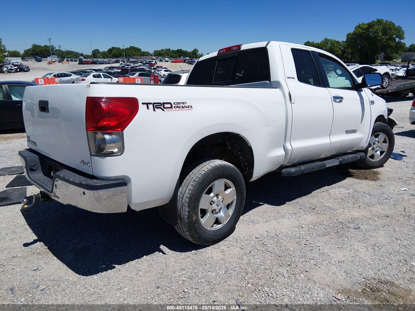2007 Toyota Tundra VIN 5TBBV58117S458022 IAAI salvage auction — FRONT END, Salvage (Kentucky), sold $1,800 on 2026-07-15 (photo 4)