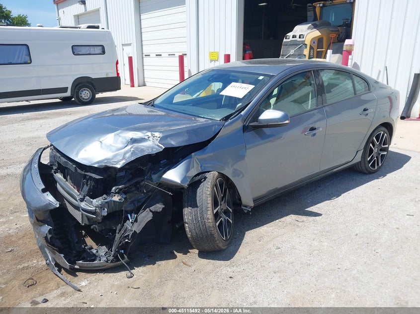 2018 Volvo S60 VIN YV126MFL3J2450113 IAAI salvage auction — FRONT END, Salvage (Illinois), sold $800 on 2026-08-20 (photo 2)