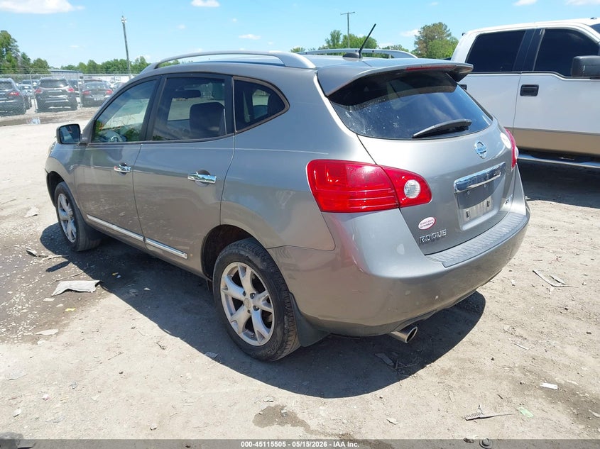 2011 Nissan Rogue VIN JN8AS5MV0BW302913 IAAI salvage auction — FRONT END, Clear (Virginia), sold $25 on 2026-07-10 (photo 3)