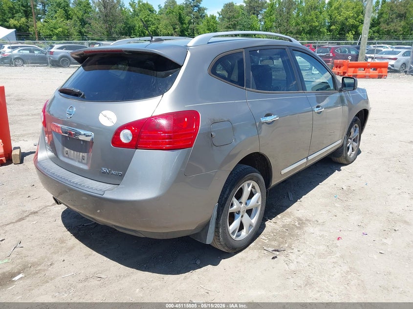 2011 Nissan Rogue VIN JN8AS5MV0BW302913 IAAI salvage auction — FRONT END, Clear (Virginia), sold $25 on 2026-07-10 (photo 4)
