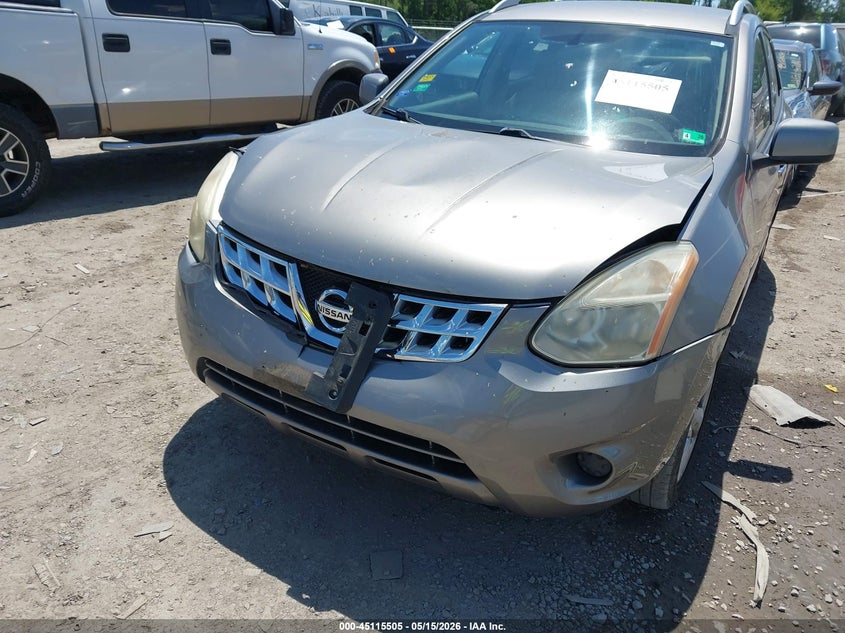 2011 Nissan Rogue VIN JN8AS5MV0BW302913 IAAI salvage auction — FRONT END, Clear (Virginia), sold $25 on 2026-07-10 (photo 6)